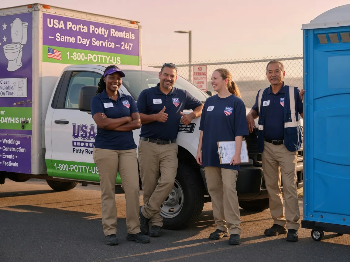 Porta Potty Rental company in Santa Ana, CA
